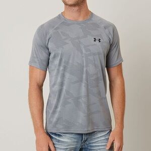 Under Armour Men’s Tech T-Shirt | Steel Silver Reflective sz Xxl